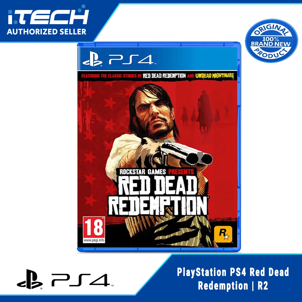 PlayStation PS4 Red Dead Redemption | R2 | Shopee Philippines