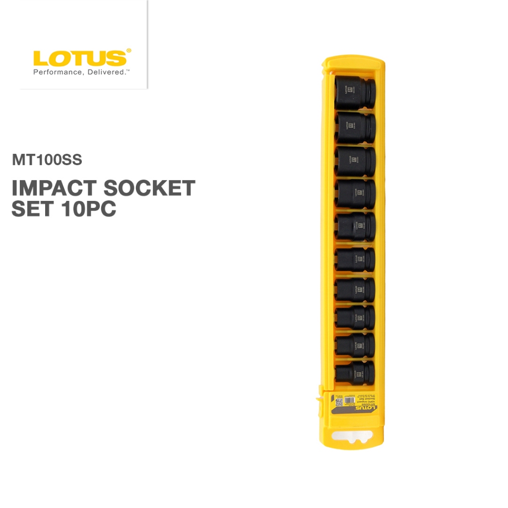 Lotus Impact Socket Set 10PC MT100SS | Mechanic Tools | Shopee Philippines