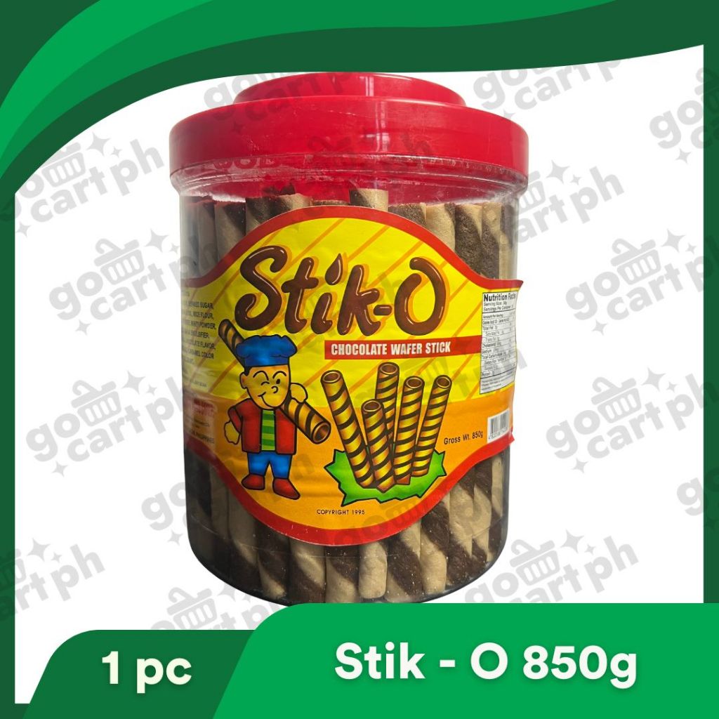 [GO-CART PH] STIK-O Chocolate Wafer Stick Snack 850G | Shopee Philippines