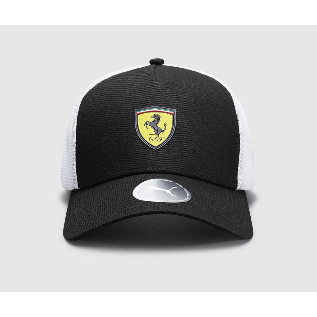 Scuderia Ferrari F1 Logo Trucker Cap | RBN Racing Merchandise | Shopee ...