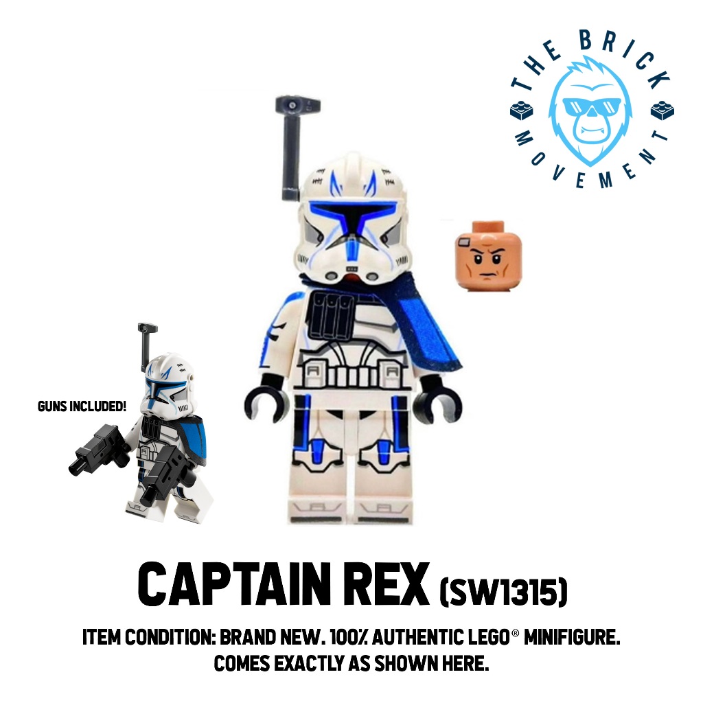 STAR WARS Captain Rex Minifigure | Shopee Philippines
