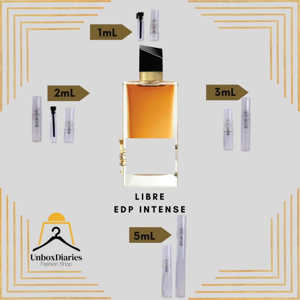 [DECANT] LIBRE EDP INTENSE FOR WOMEN (1ml,2ml,3ml or 5ml DECANT ONLY ...