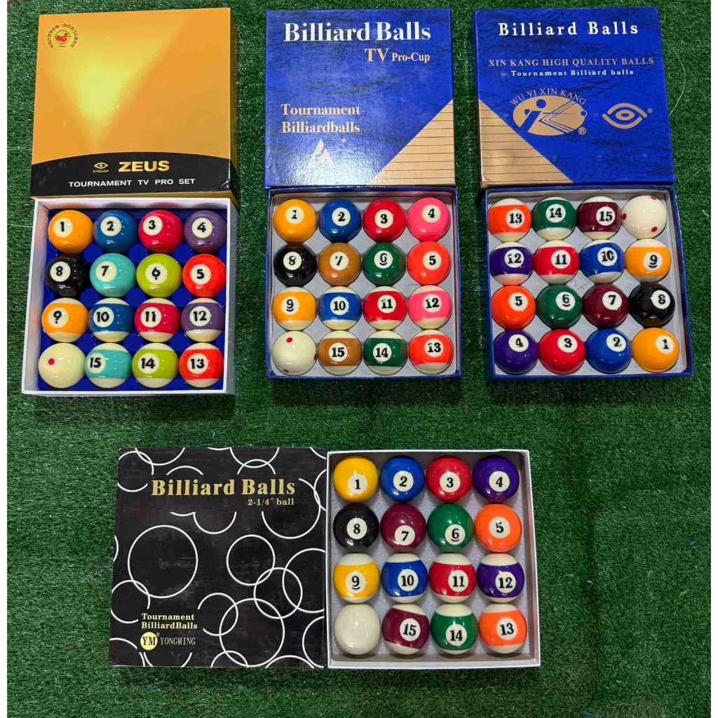 Senior Size Billiard Ball Set 2 1/4
