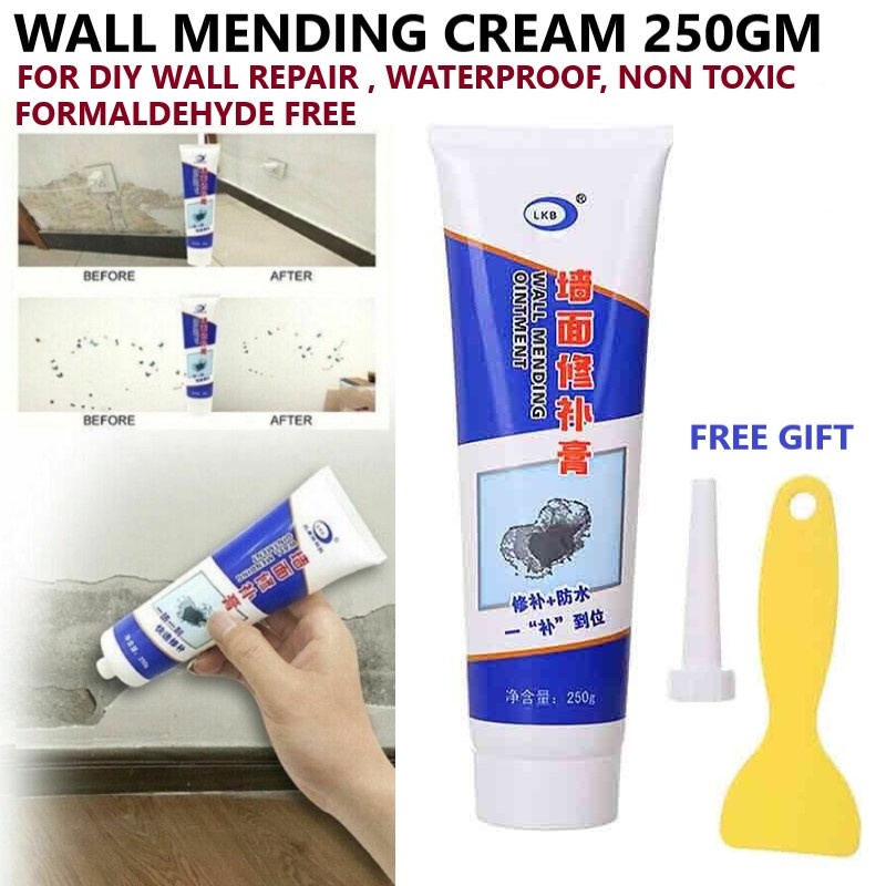250g Wall Repair Paste Set Ointment Wall Repair Cream for Wall Cracks ...