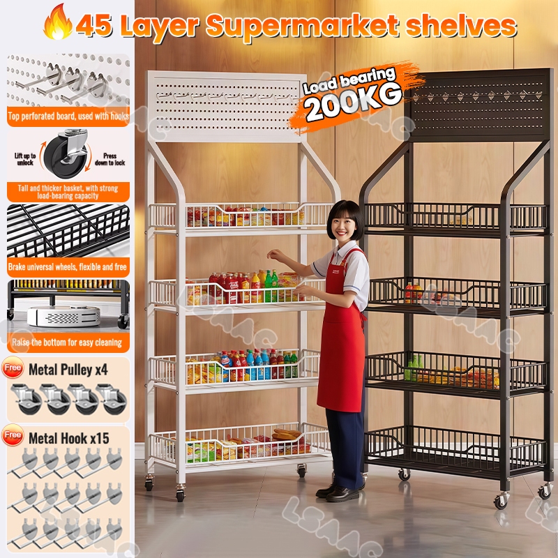 Supermarket Shelves Snack Shelf Supermarket Metal Snack Rack Display ...