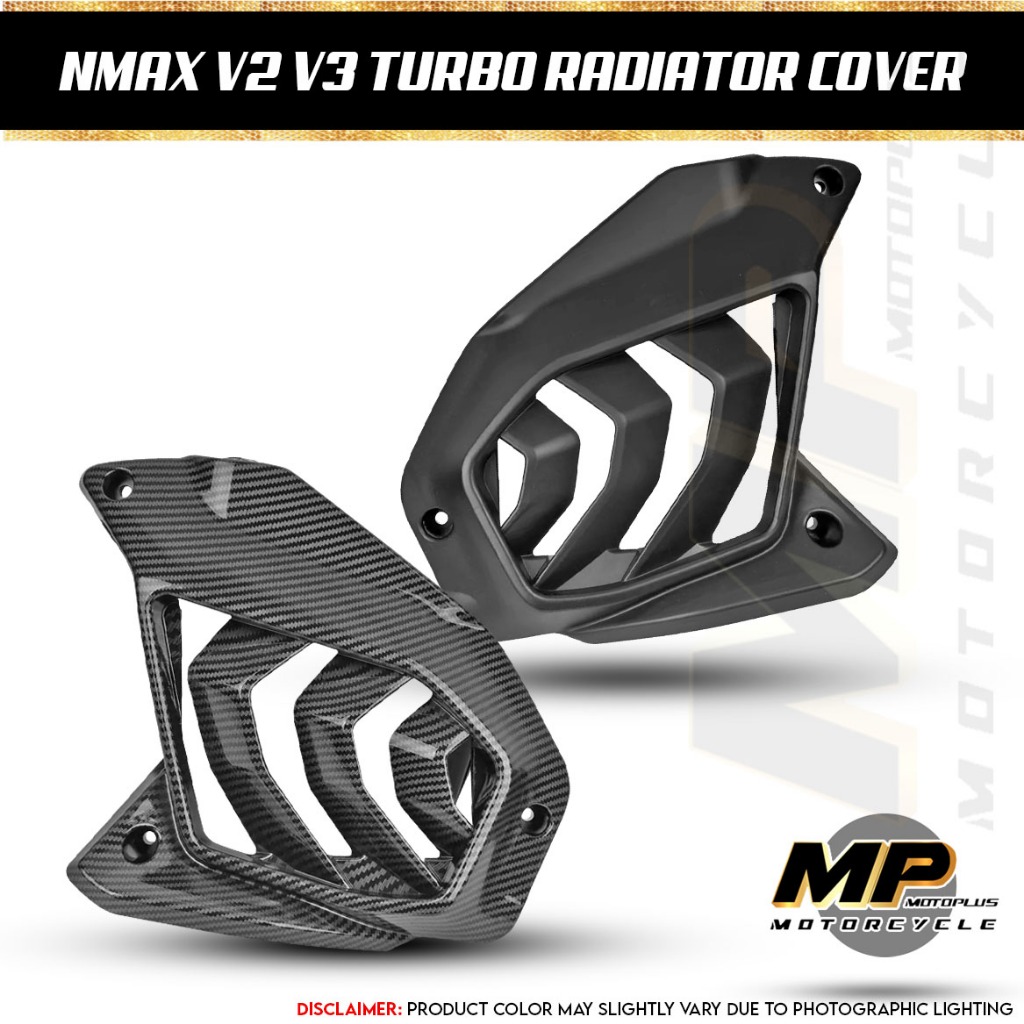 YAMAHA NMAX V2/V3 TURBO RADIATOR COVER - MOTOPLUS MOTORCYCLE | Shopee ...