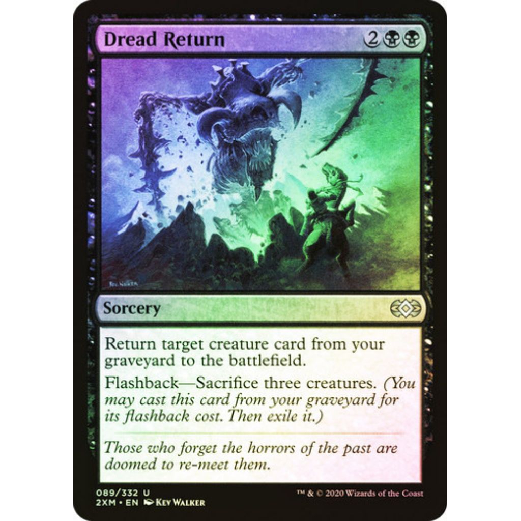 Dread Return FOIL NM MTG - Double Masters (2XM) | Shopee Philippines