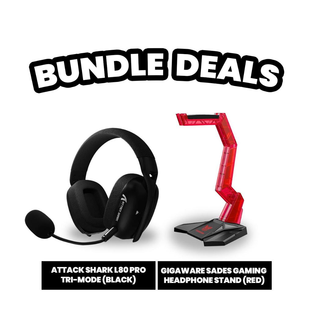 Attack Shark L80 PRO Tri-Mode Wireless Dual Microphone Lightweight