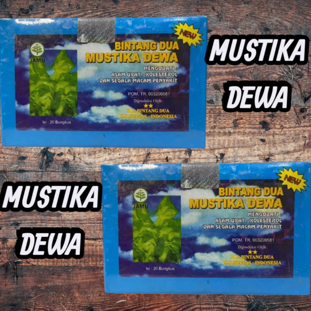 3box Mustika Dewa Bintang Tea Dua, 100%Original | Shopee Philippines