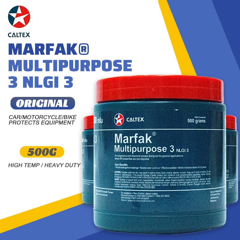 Caltex Marfak Multipurpose Grease NLGI 3 500G Original For Motorcycle ...