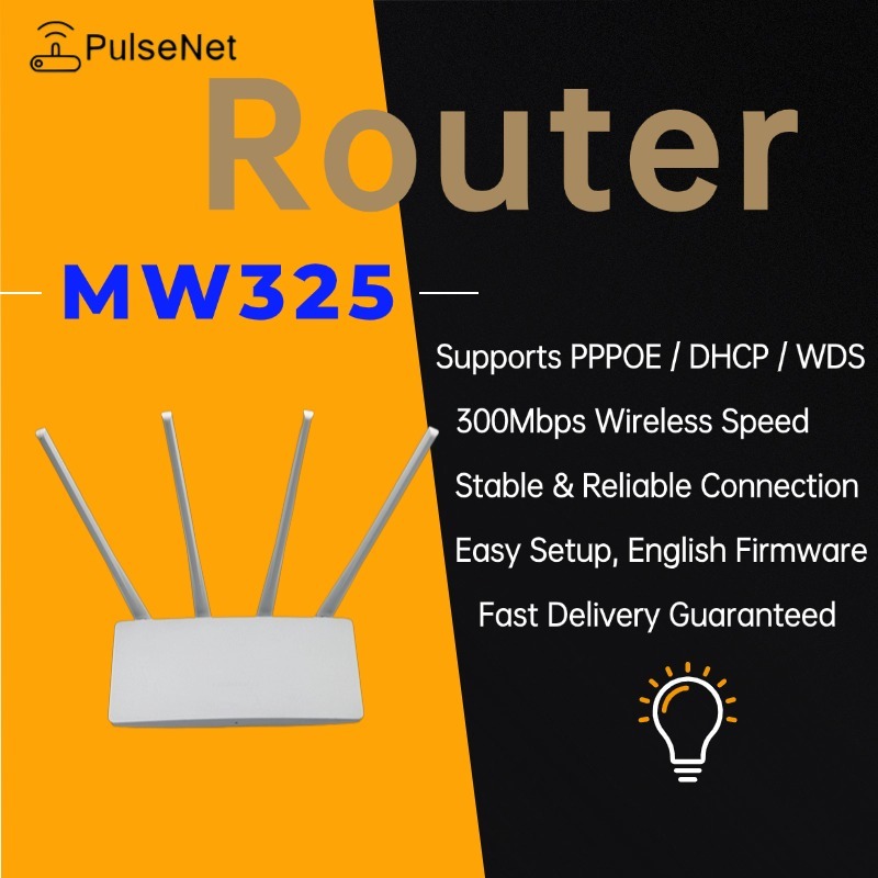 Mercury MW325R 300Mbps WiFi Router | Used Like-New + Adapter | Budget ...