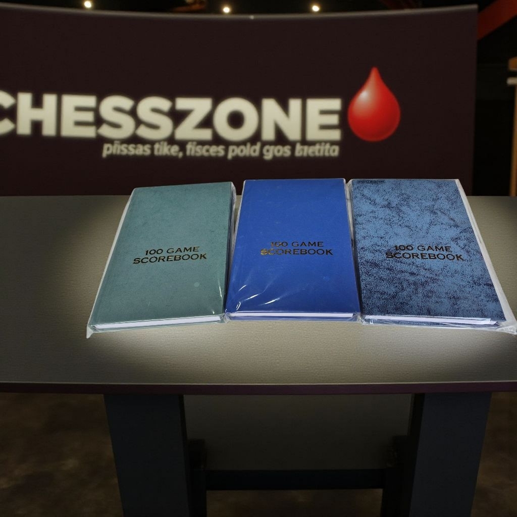 CHESS recordbook (scorebook) for chess recording games | Shopee Philippines