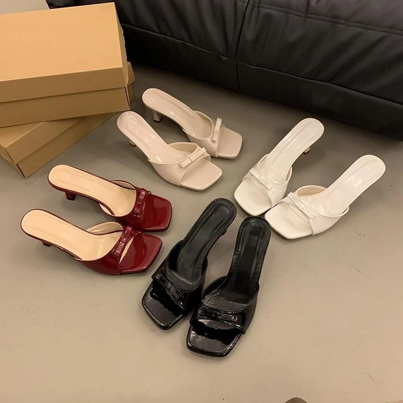 Korean Daily Use Slip-On Sandals | Shopee Philippines