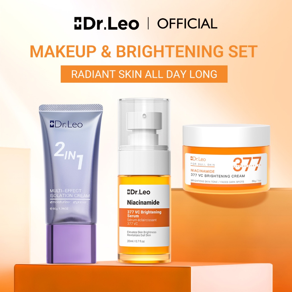 Set De Soins Dr.Leo Brightening Symwhite + Serum 377, Anti-taches, Neuf
