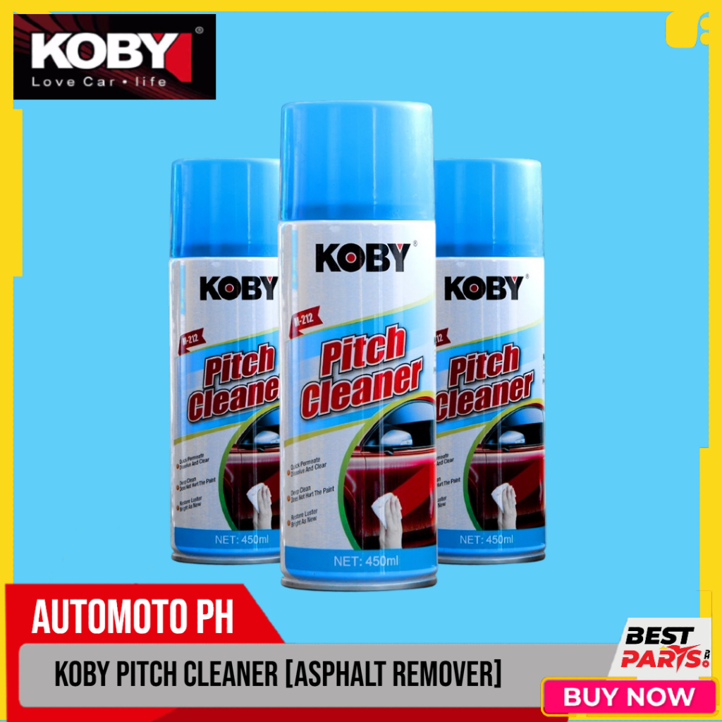 KOBY Pitch Cleaner [Asphalt Remover] 450ml | Quality | Shopee Philippines