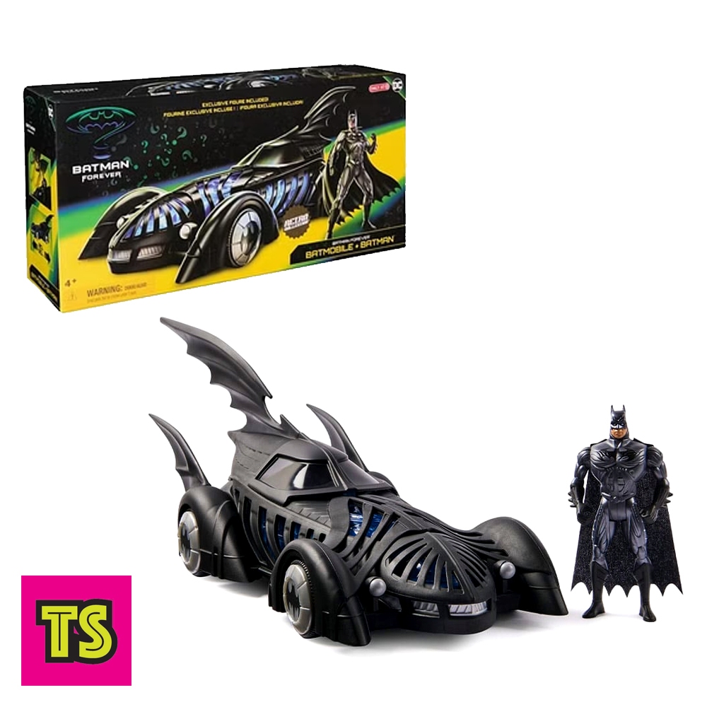 Batman Forever Batmobile with Batman Action Figure (Kenner Style ...