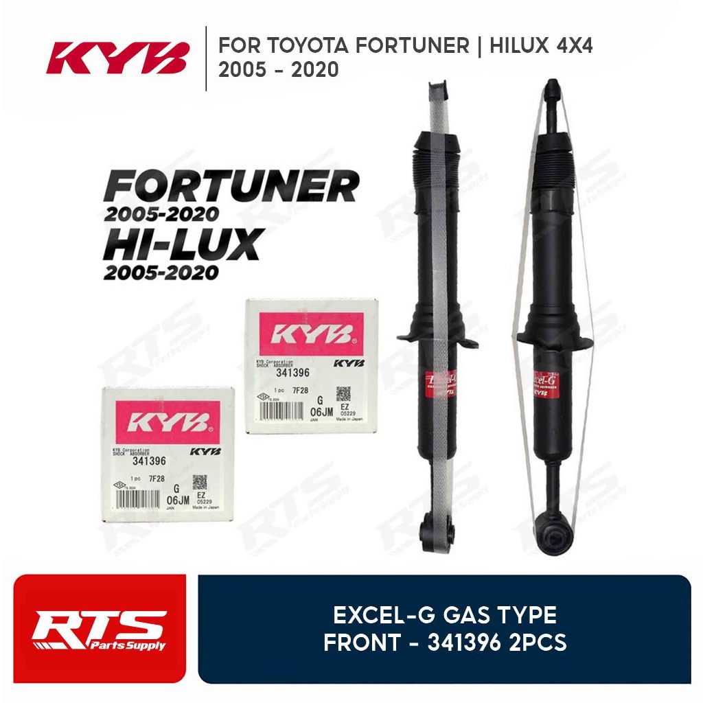 KYB Kayaba Excel-G Front Shock Absorber for Toyota Fortuner, Hilux 4x4 ...