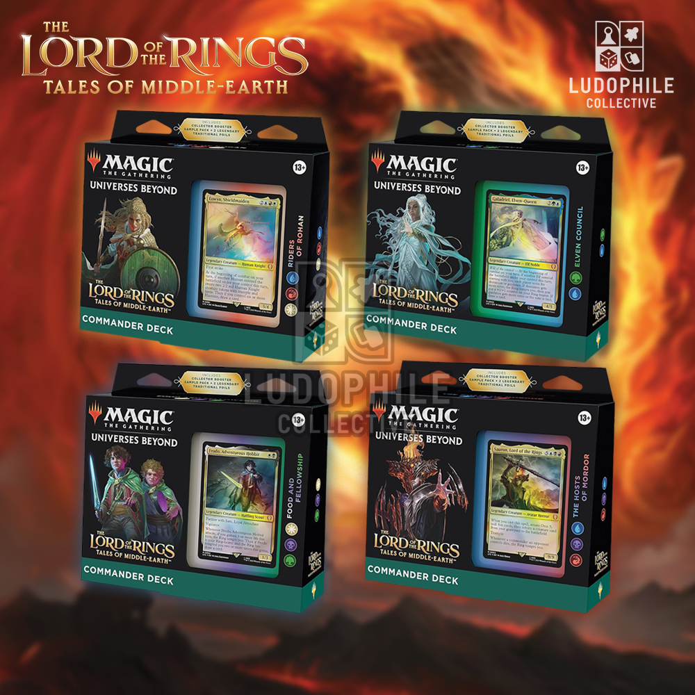 MTG—The Lord of The Rings: Food and Fellowship, Riders of Rohan, Elven ...