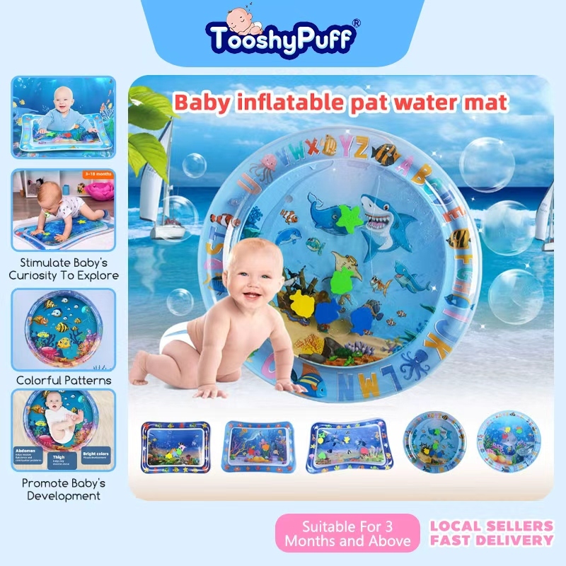 Children's Inflatable Water Pad Baby Ice Pad Fun Activity Toy | Shopee ...