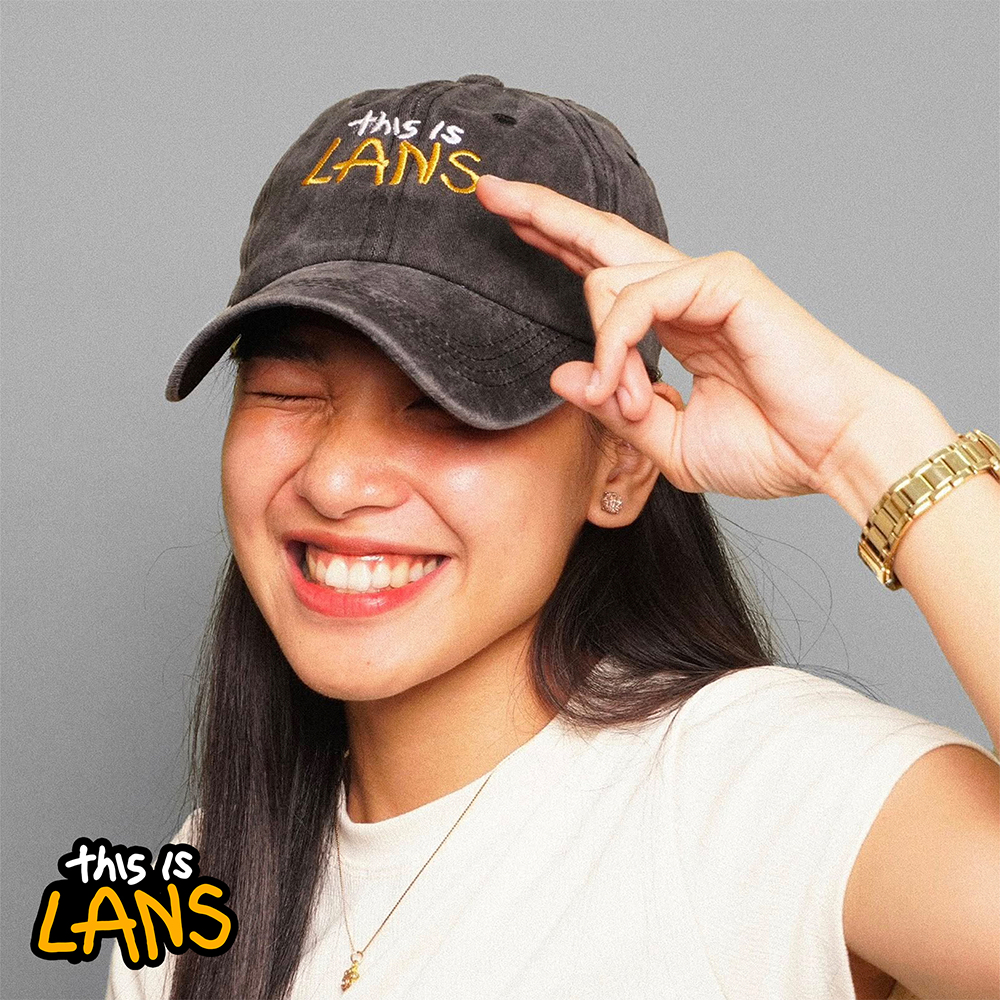 This is Lans Cap V1 | with Lans Stickers | Shopee Philippines