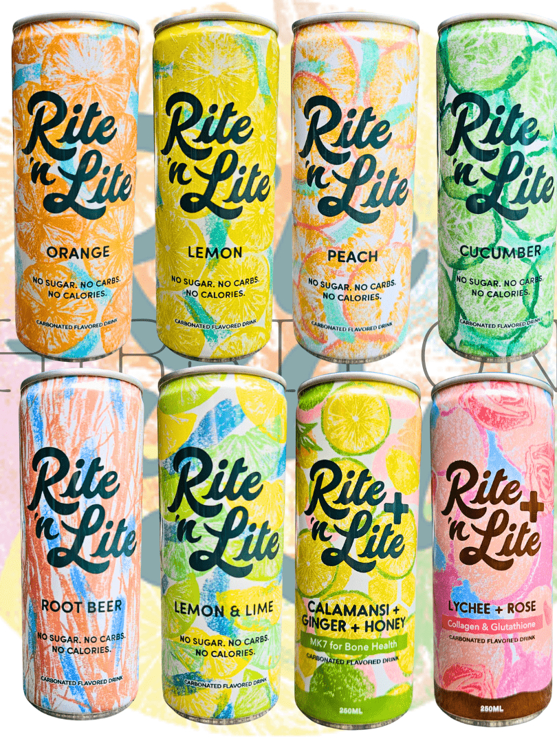 Rite N Lite in 250ML Can (8 FLAVORS TO CHOOSE FROM) | Shopee Philippines