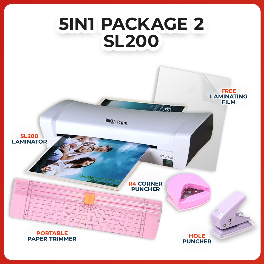 13 Inch Wide Laminator Machine With 50 Sheets - Hot & Cold Laminating For A3, A4, A5, A6