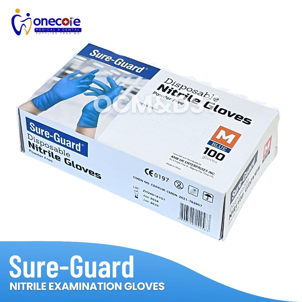 Sureguard Nitrile Gloves (Small, Medium and Large) | Sold Per Box ...