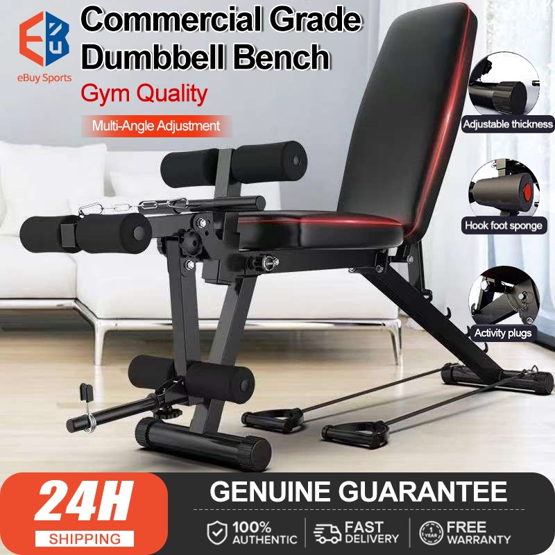 Weighjt Bench Sit-Up Aid Abdominal with Free Rope Multi-function ...