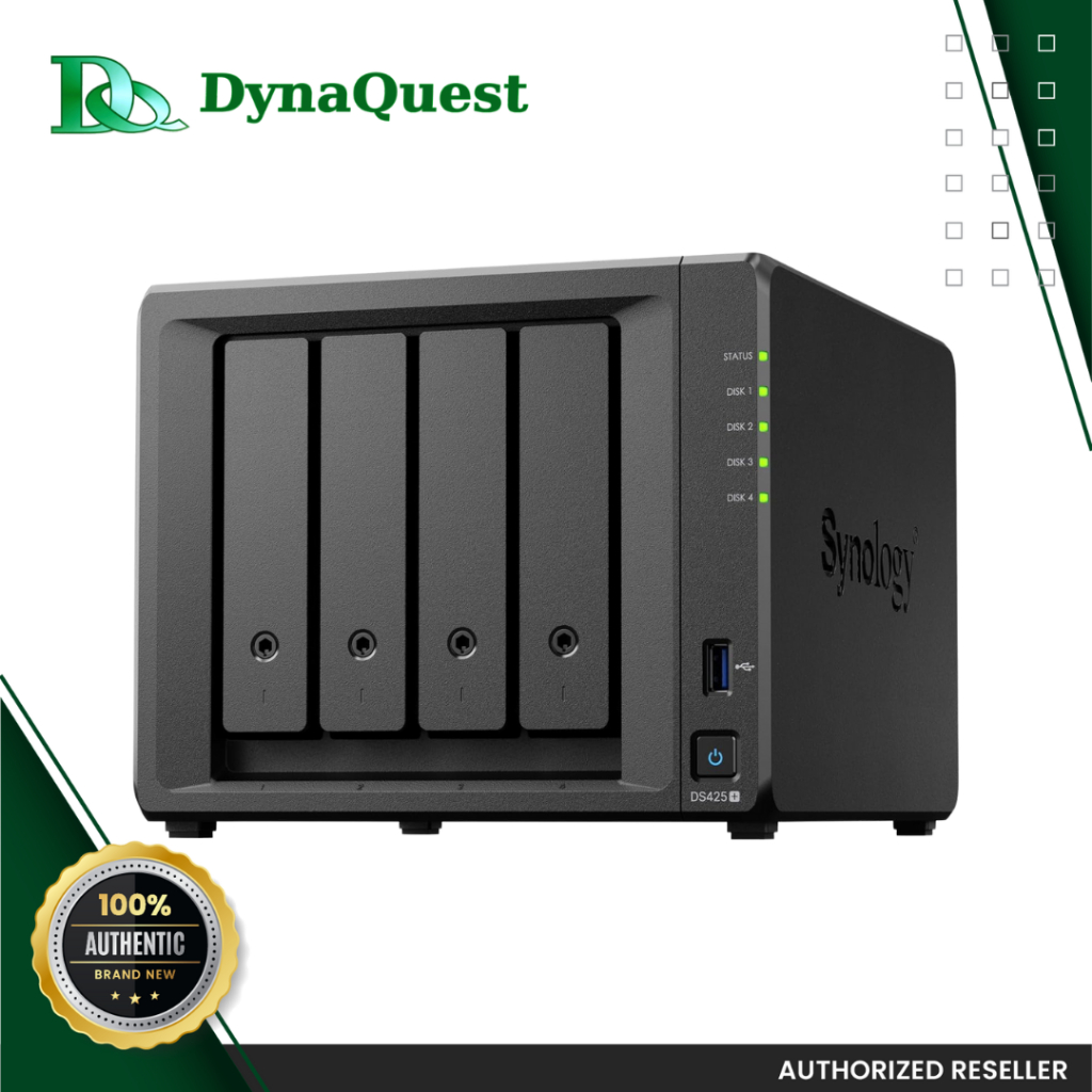 Synology DS425+ Diskless System 4-Bay Diskless NAS DiskStation | Shopee ...
