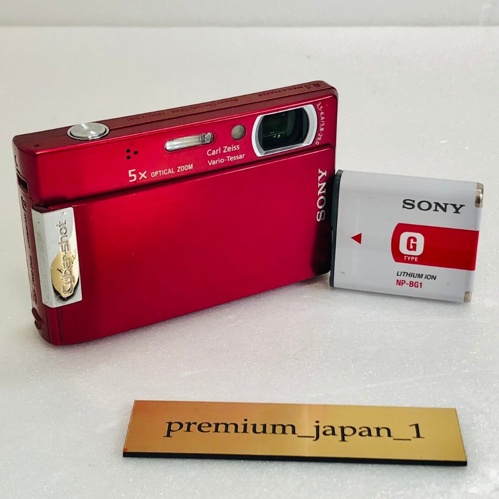 SONY サイバーショット DSC-T100 デジカメ レッド系 【公式通販】