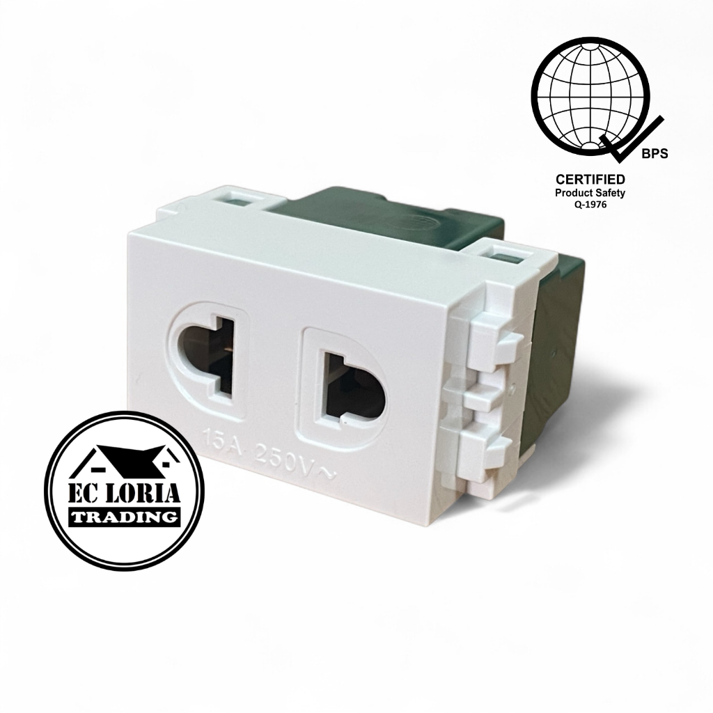 Royu Universal Outlet Component (Wide Series) (RWO1) | Shopee Philippines