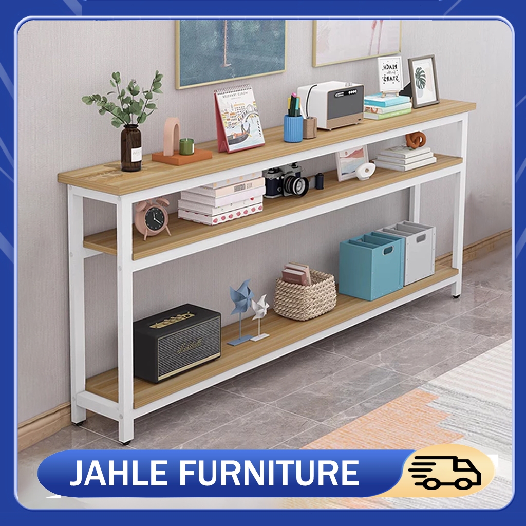 JAHLE Display Rack Sofa back storage Shelf Long table Shelf Multi-layer ...