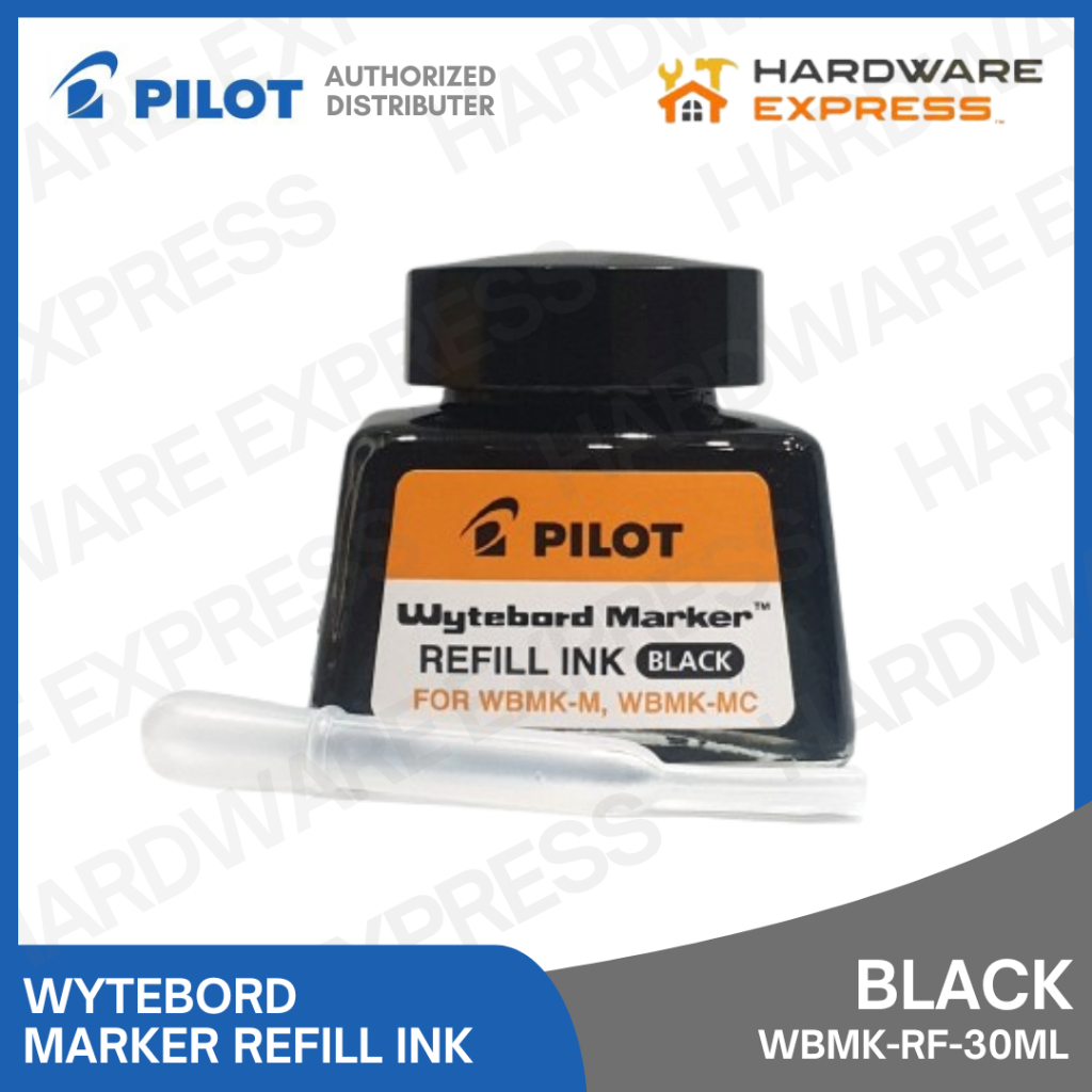 Pilot Refill Ink Whiteboard Marker 30ML WBMK-RF Black | Shopee Philippines