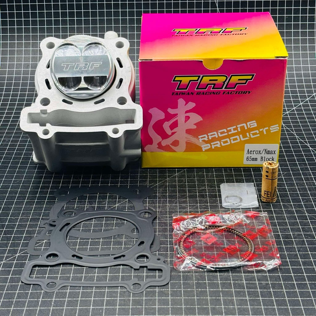 TRF CYLINDER BLOCK CHROMEBORE NMAX/AEROX 65MM | Shopee Philippines