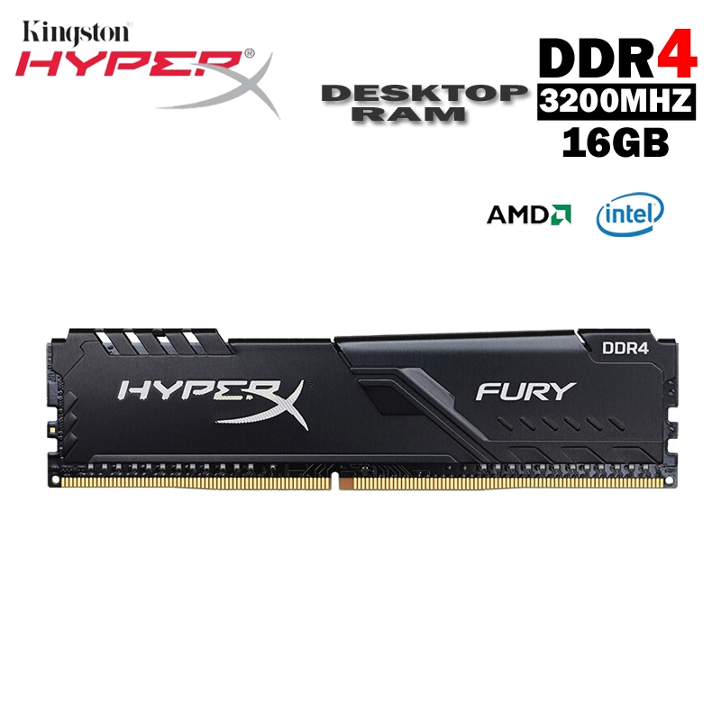 Kingston Hyperx DDR4 Ram 4GB 8GB 16GB 2400MHZ 2666MHZ 3200MHZ Dimm For ...
