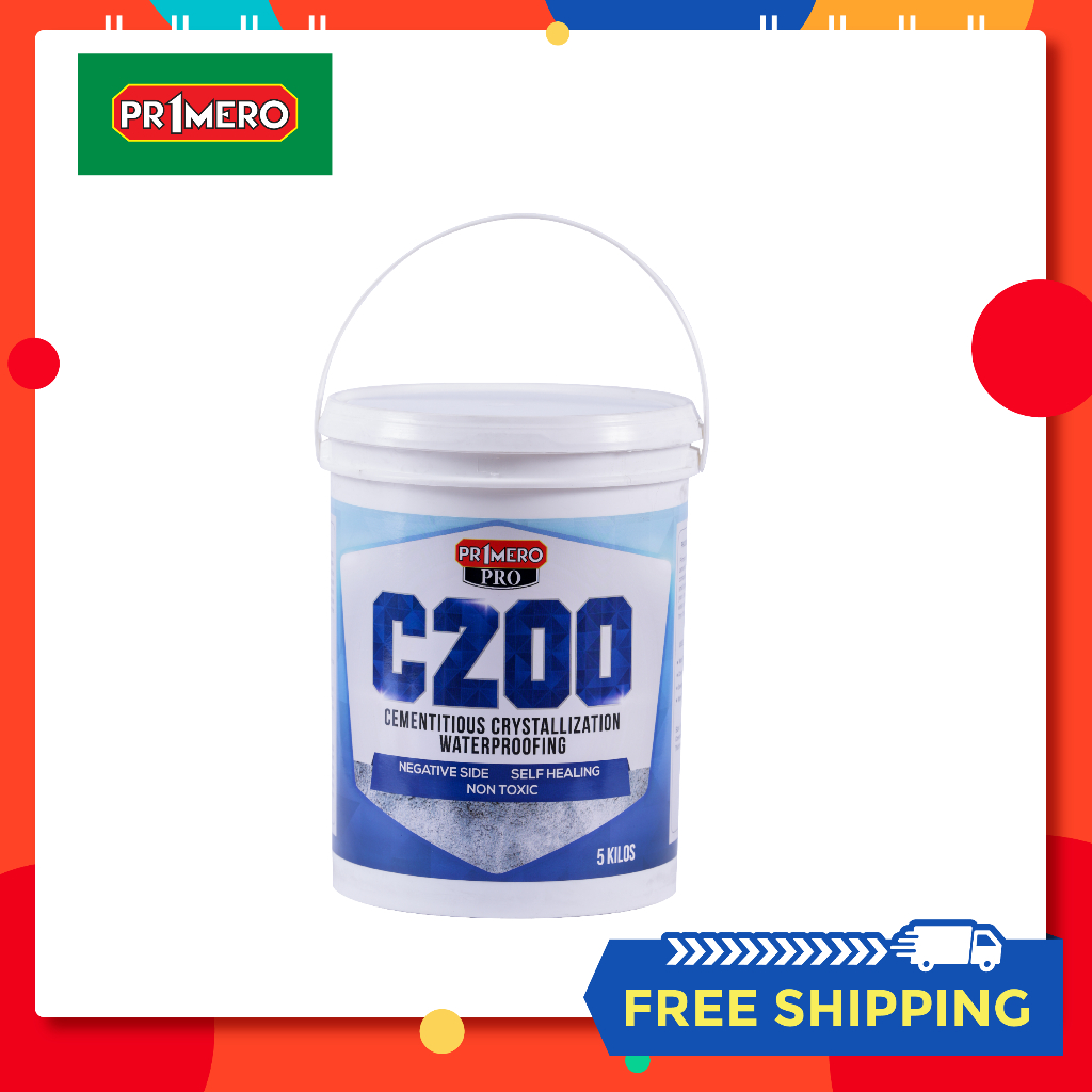 PRIMERO PRO C200 CEMENTITIOUSCRYSTALLIZATION WATERPROOFING | Shopee ...