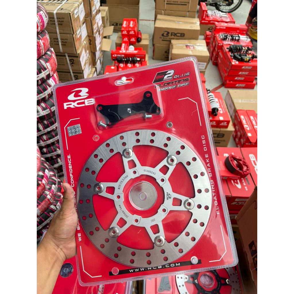 RCB E2 plus Floating Disc for honda Click 125/150 5 holes 260mm ...