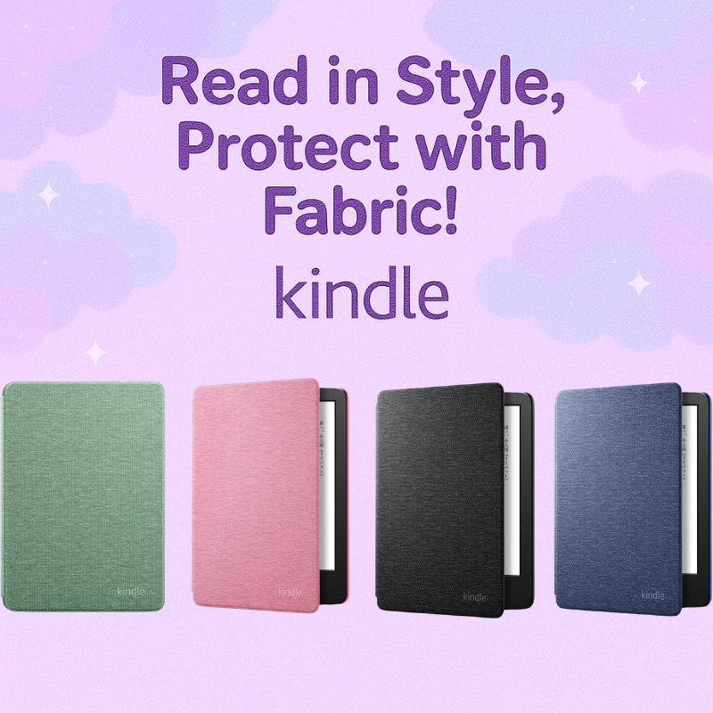 Fabric Cover for eBook Reader – Lightweight, Stylish Case with Magnetic ...