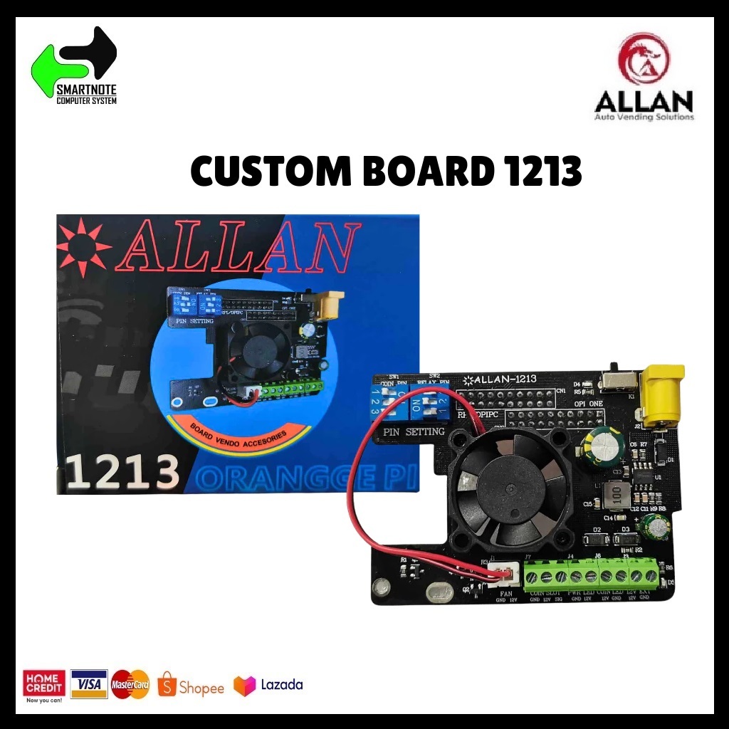 Allan 1213 Universal Custom Board For Orange Pi Subvendo Pisowifi ...
