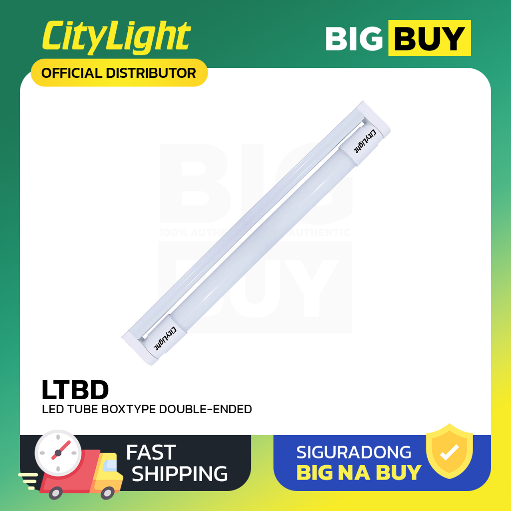 [N] CityLight - LED T8 Tube & Box Type Fixture Set - Double-Ended ...