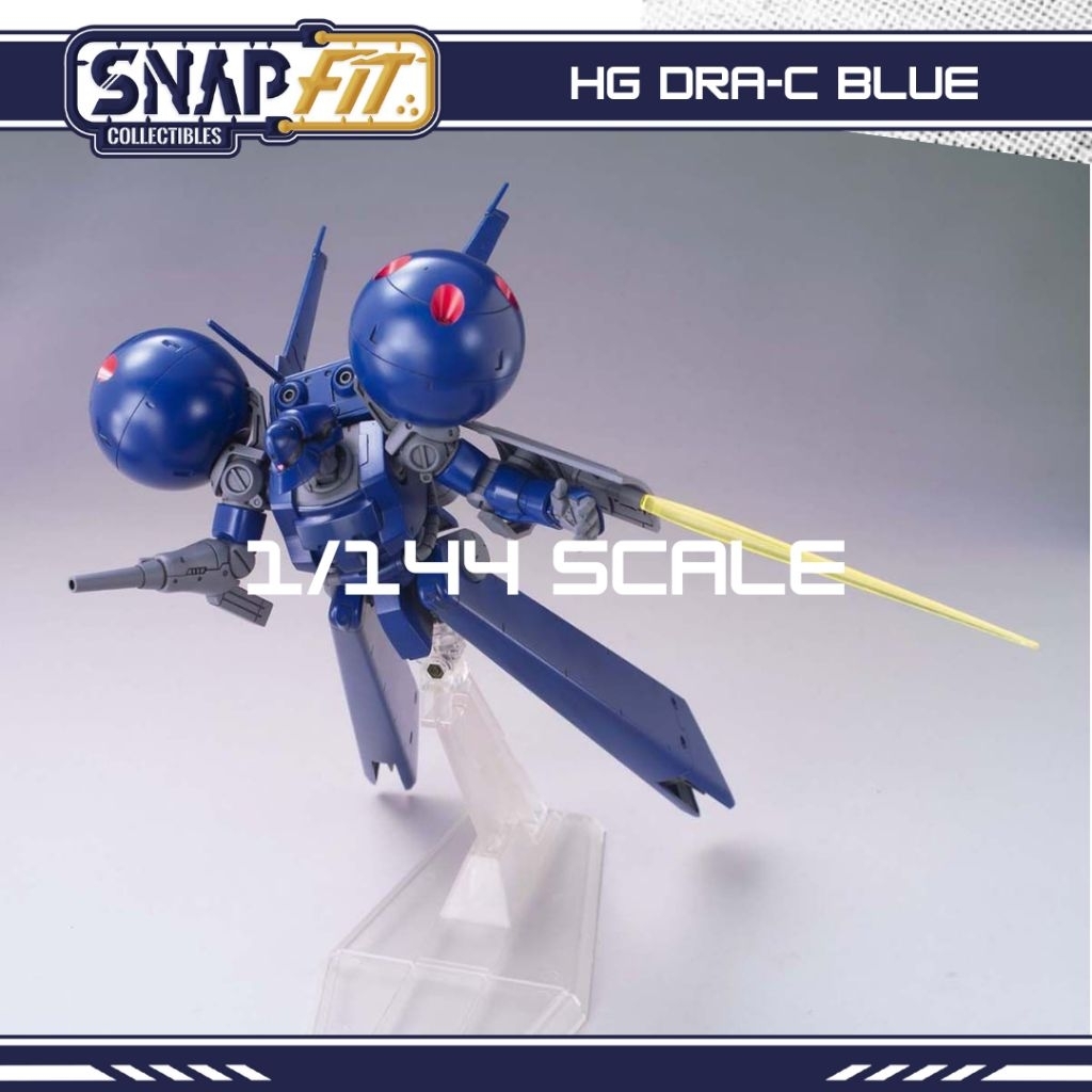 HG 1/144 Dra-C Blue Telaje model kit | Shopee Philippines