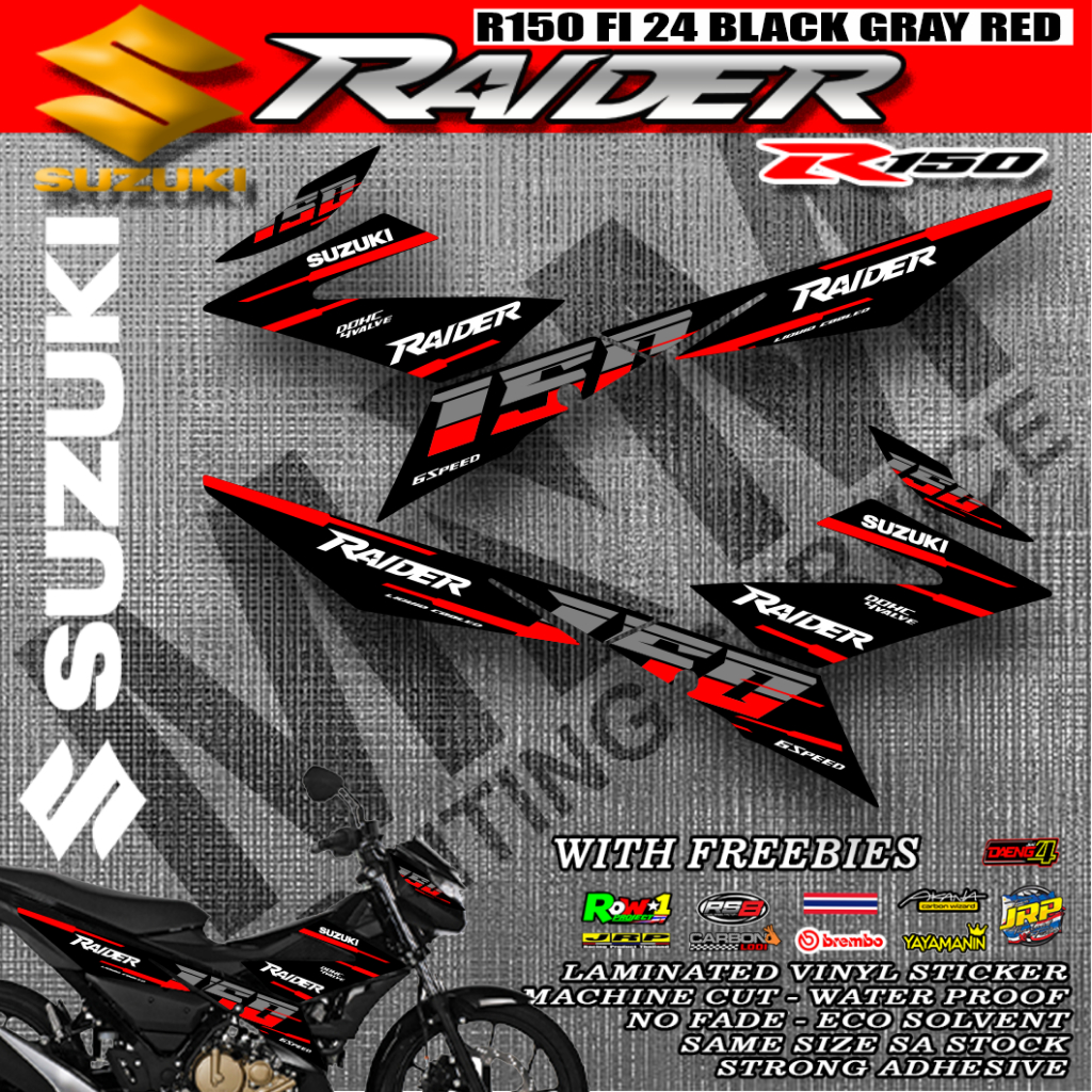 Raider 150 Fi Decals Sticker With Freebies #24 | Shopee Philippines