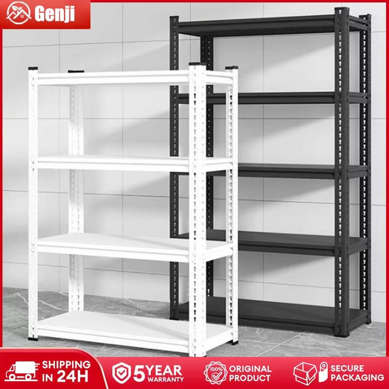 6layer Metal Rack Steel Rack Goods Storage Shelf Heavy Duty Adjustable ...