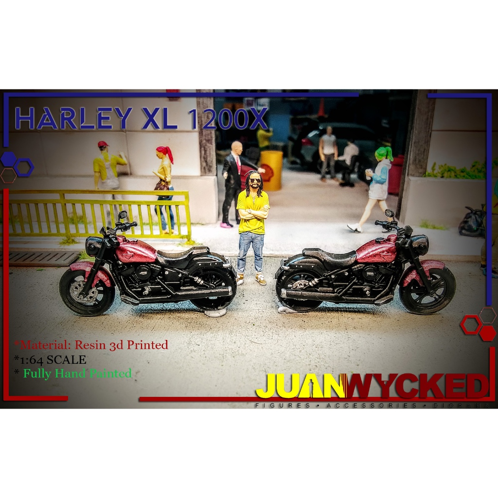 1:64 - Harley - Scale Model - JuanWycked 3d | Shopee Philippines