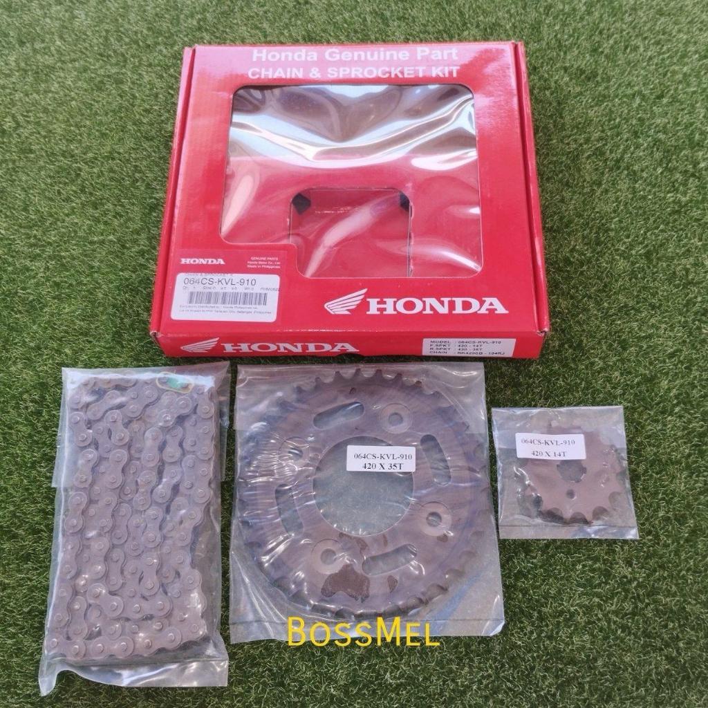 Chain And Sprocket Set - Wave 125. (064CS-KVL-910) | Shopee Philippines