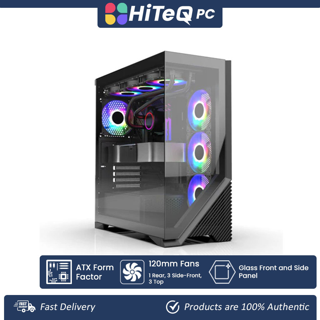 HiteqPC | Trendsonic ATX PC Case AR17A Artemis With Free 4 120mm ARGB ...