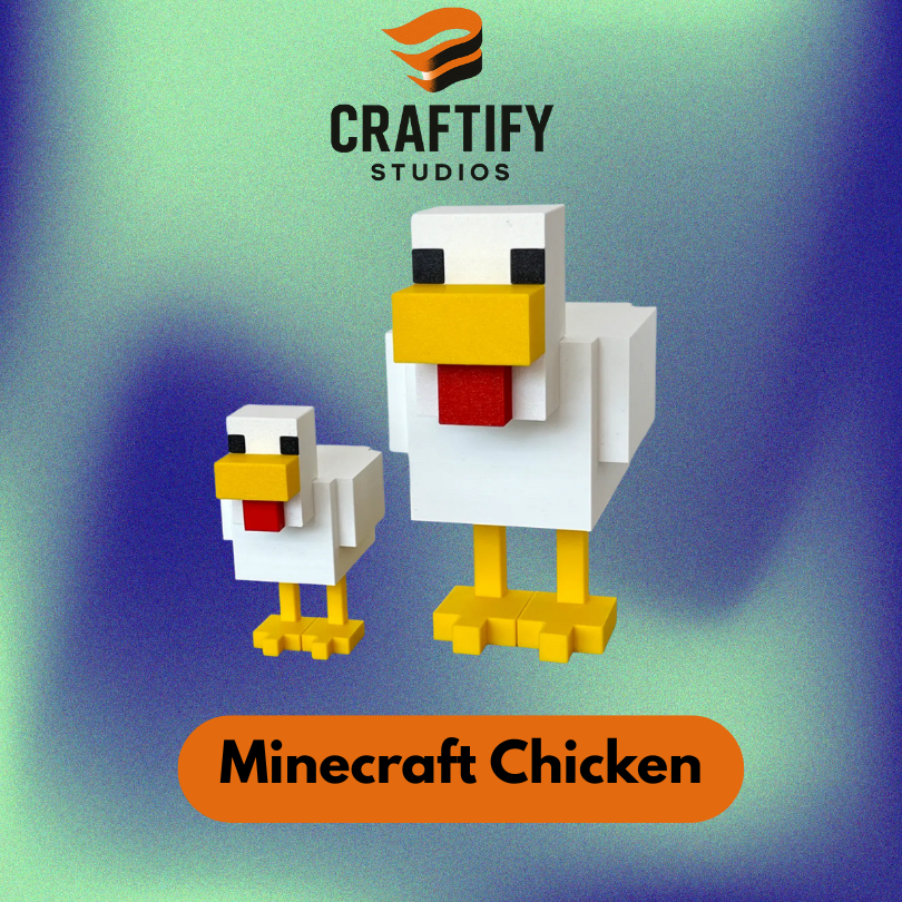 Minecraft Chicken Prop Display | Shopee Philippines