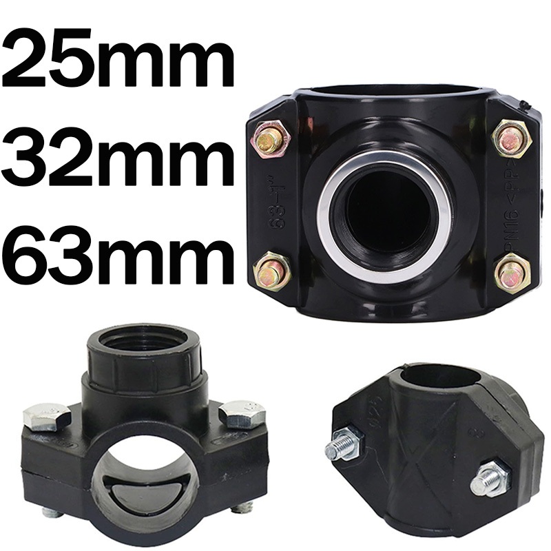 PE Compression Saddle Clamp Premium Tool 25mm-63mm For Plumbing PVC ...
