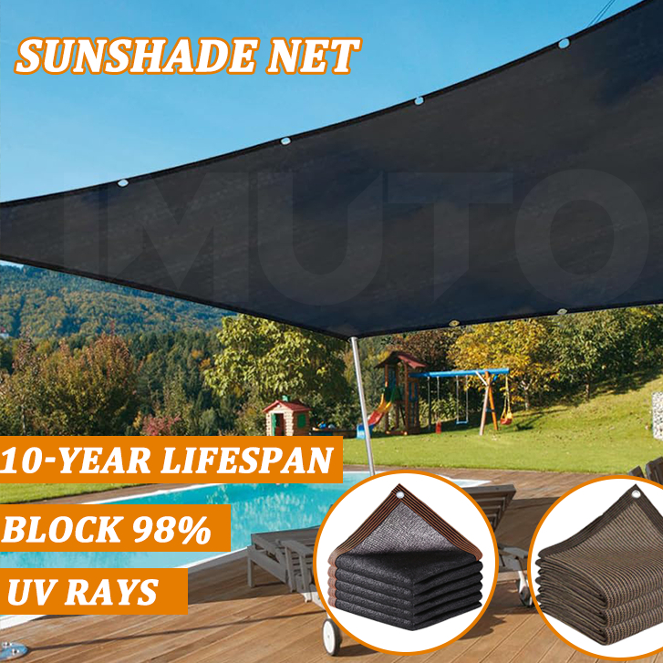 COD Stock Anti-UV 90% Sunshade Net Outdoor Waterproof Farm Net garden ...
