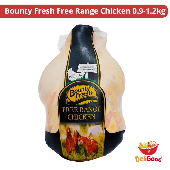 Bounty Fresh Free Range Chicken 0.9-1.2kg | Shopee Philippines